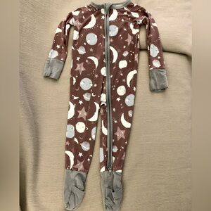 Little Sleepies moon and stars bamboo pjs 6-12 months